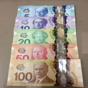 CANADIAN DOLLAR BILLS FOR SALE